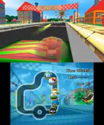 Image n° 1 - screenshots : Hello Kitty and Sanrio Friends 3D Racing